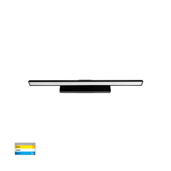 HV8103T-BLK - Vanita Black 800mm Adjustable Wall Light