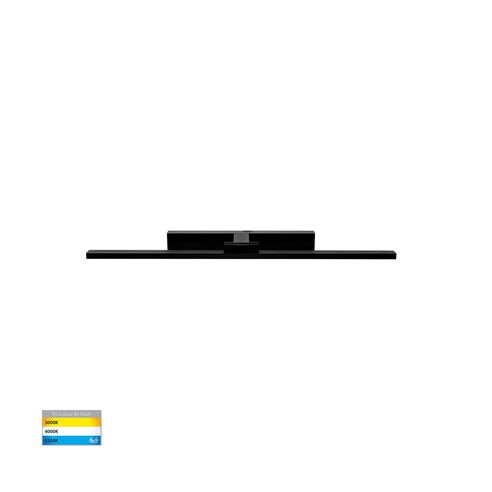 HV8103T-BLK - Vanita Black 800mm Adjustable Wall HV8103T-BLK