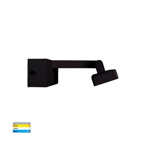 HV8103T-BLK - Vanita Black 800mm Adjustable Wall HV8103T-BLK