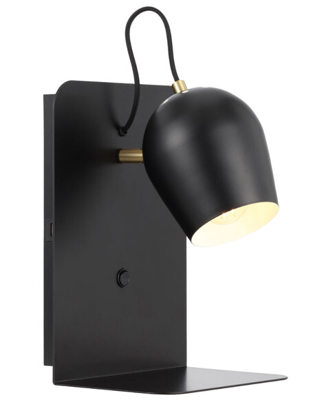 Shyn Wall Light Black 25W E27 - SHYN WB-BK