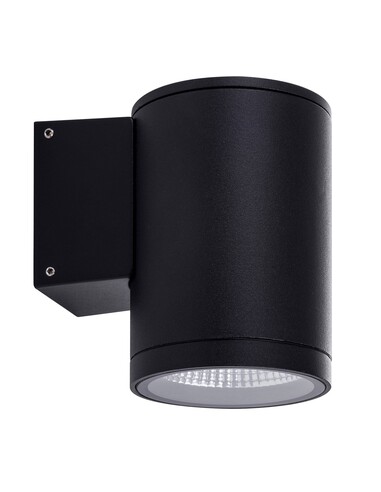 8w Black Fixed Down Wall Light 3000k, 4000k, HCP-212080