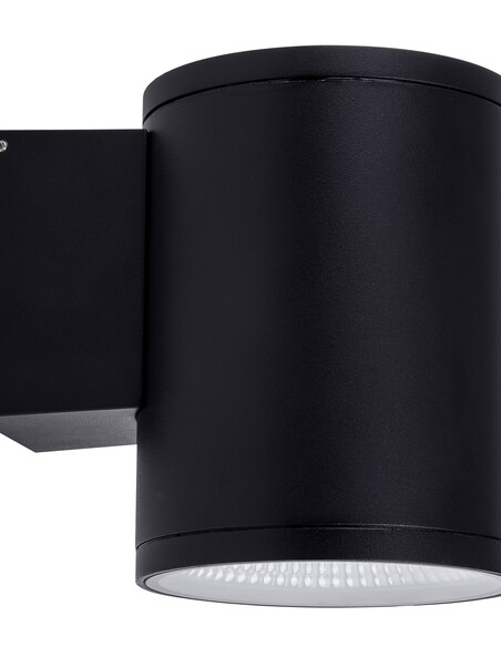15w Black Fixed Down Wall Light 3000k, 4000k, 5500k - HCP-212150