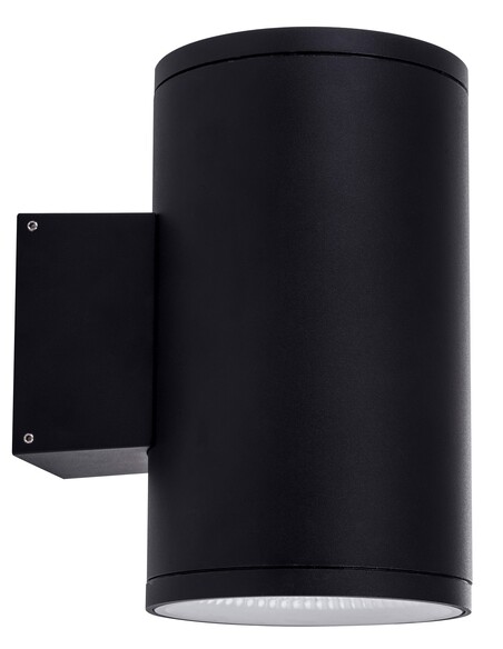 2x 15w Black Up and Down Wall Light 3000k, 4000k, 5500k - HCP-212300