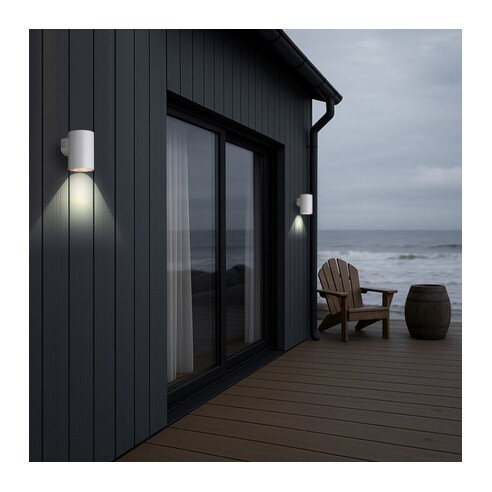 STINA EXWB1-BK - STINA 1 LIGHT WALL LIGHT - BLACKSTINA EXWB1-BK
