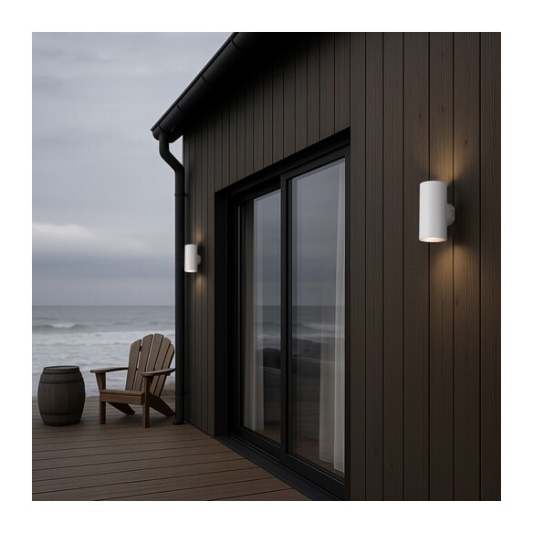 STINA EXWB2-BK - STINA 2 LIGHT WALL LIGHT - BLACKSTINA EXWB2-BK