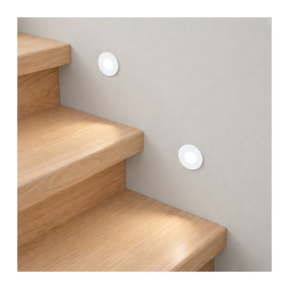 STOW RD-WH.3C - STOW ROUND STAIR LIGHT 3CCT - STOW RD-WH.3C