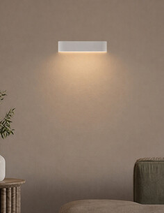 Straton Wall Light White 9W - STRATON WB-WHSTRATON WB-WH 2