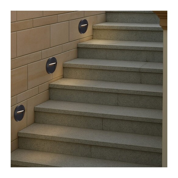TERIN RD-GN324 - TERIN EXTERIOR ROUND WALL LIGHTTERIN RD-GN324