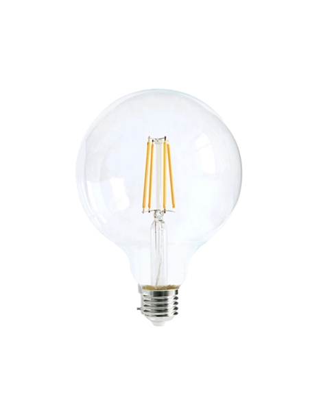 CF21DIM - G95 LED Filament Dimmable Globes Clear Diffuser (6W)
