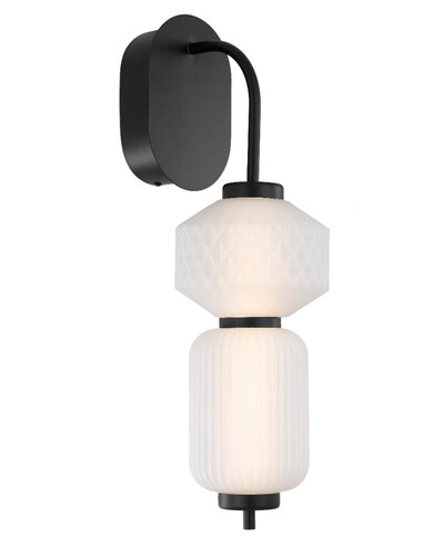 Torso Wall Light Black 10W LED 3000K - TORSO WB-BKTORSO WB-BK