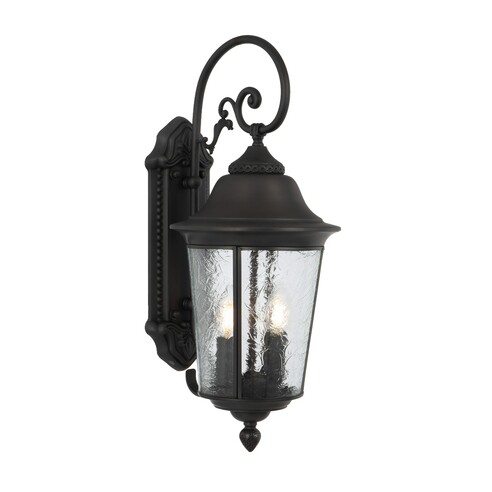 TREMONT EX-BK - TREMONT EXTERIOR WALL LIGHT - BLACK