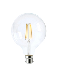 CF23DIM - G125 LED Filament Dimmable Globes Clear Diffuser CF23DIM