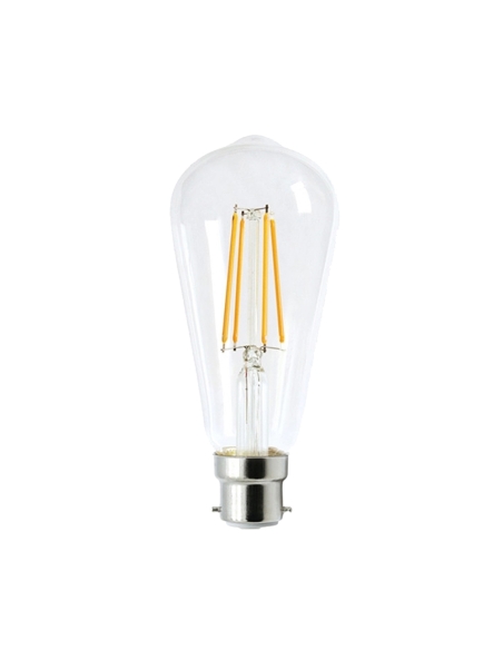 CF26DIM - ST64 Pear Shape LED Filament Dimmable Globes Clear Diffuser (8W)