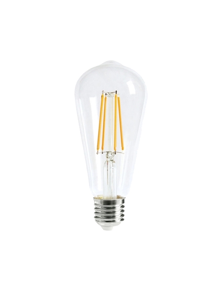 CF28DIM - ST64 Pear Shape LED Filament Dimmable Globes Clear Diffuser (8W)