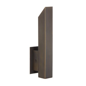 VOSTEL EX1-AB - VOSTEL EXTERIOR WALL LIGHT - ANTIQUE BRASSVOSTEL EX1-AB