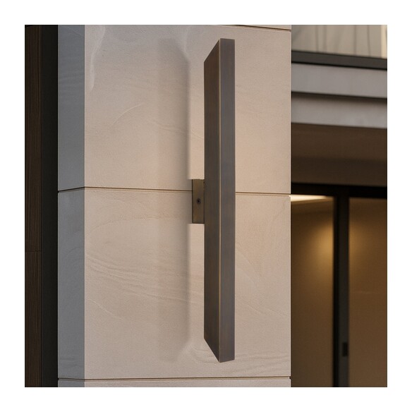 VOSTEL EX2-SS - VOSTEL 2 LIGHT EXTERIOR WALL LIGHTVOSTEL EX2-SS