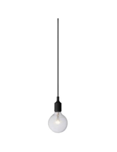 PENDANT ES 60W BLK SUSPENSION (no lamp) OD40mm x H95mm 2m PEN3