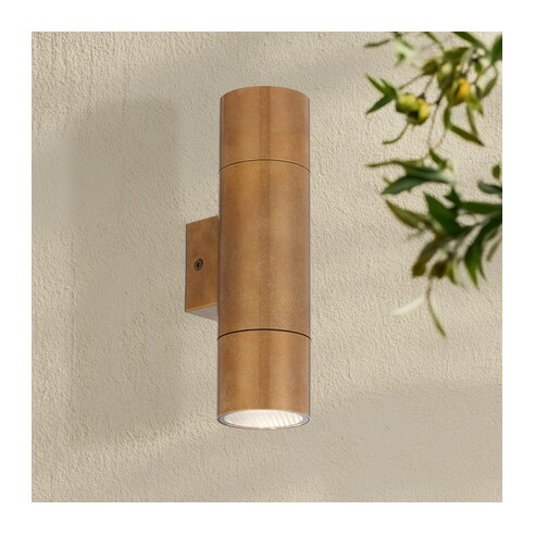 WALSH EX2-BRS - WALSH EXTERIOR WALL LIGHT - WALSH EX2-BRS