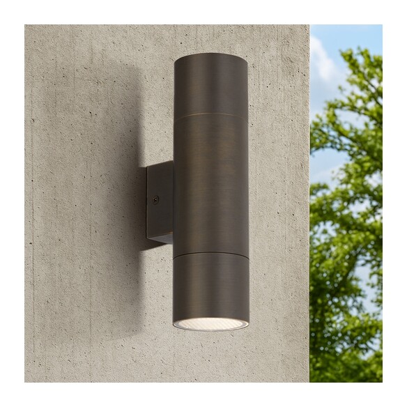 WALSH EX2-BRS - WALSH EXTERIOR WALL LIGHT - WALSH EX2-BRS