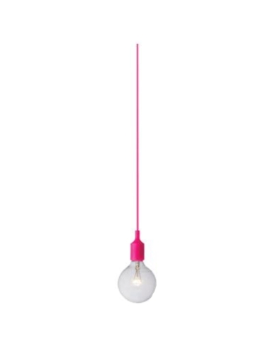 PENDANT ES 60W PINK SUSPENSION (no lamp) OD45mm x H95mm 2m cable WTY 1YR