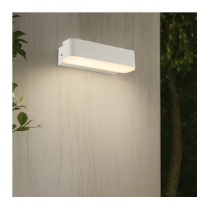 ZIRON EX18-WH - ZIRON 18 EXTERIOR WALL LIGHT - WHITEZIRON EX18-WH 2