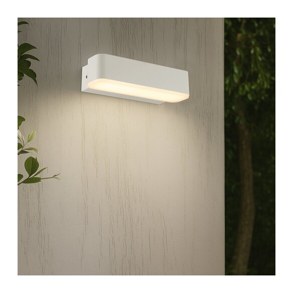 ZIRON EX18-WH - ZIRON 18 EXTERIOR WALL LIGHT - ZIRON EX18-WH