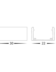 Mounting Clips to suit Bendable Wall Washers - HCP-24718-MCHCP-24718-MC 2