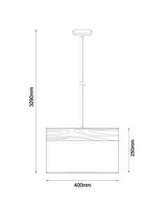 TAMBURA05 - TAMBURA Scandinavian Large Drum Cloth Shade TAMBURA05 2