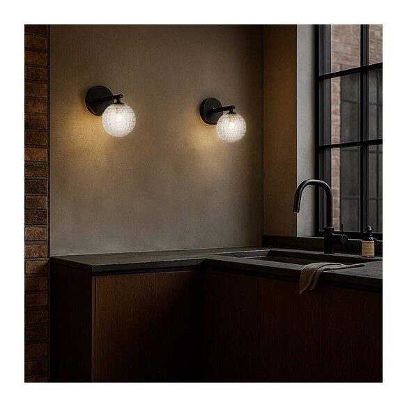C FELTON WB1-BK - C FELTON WB1-BK Wall Light 6W G9C FELTON WB1-BK