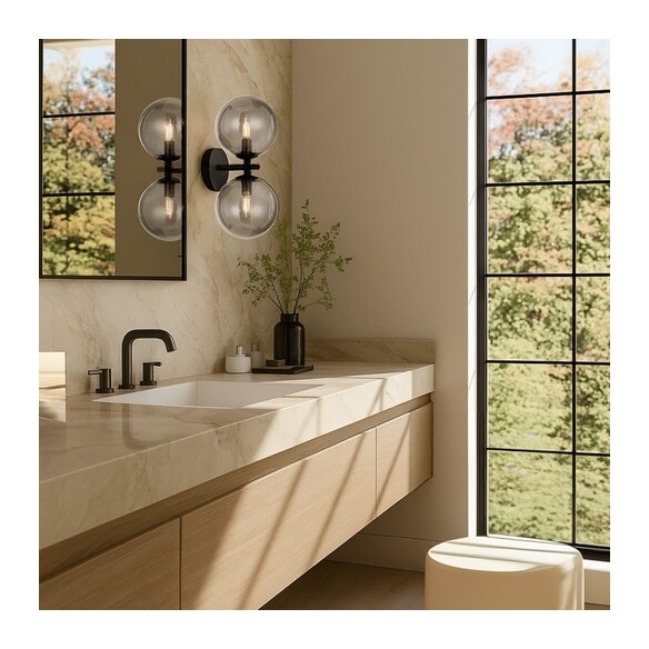 C FELTON WB2-BK - C FELTON WB2-BK Wall Light 6W G9C FELTON WB2-BK