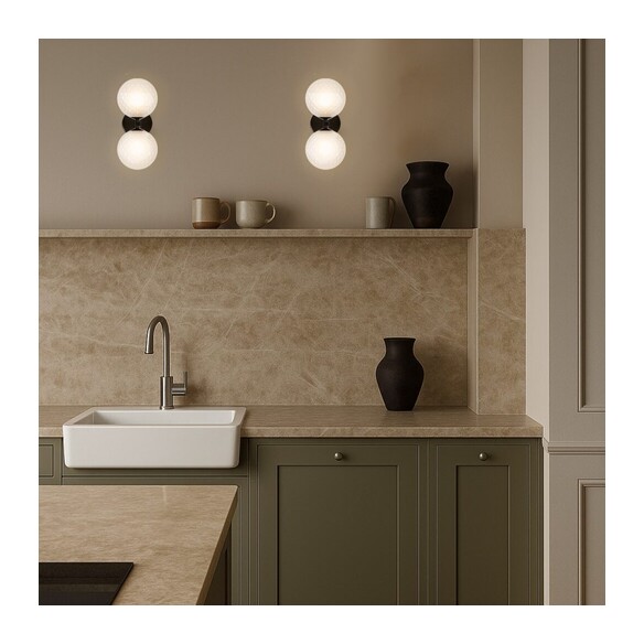 C FELTON WB2-BK - C FELTON WB2-BK Wall Light 6W G9C FELTON WB2-BK