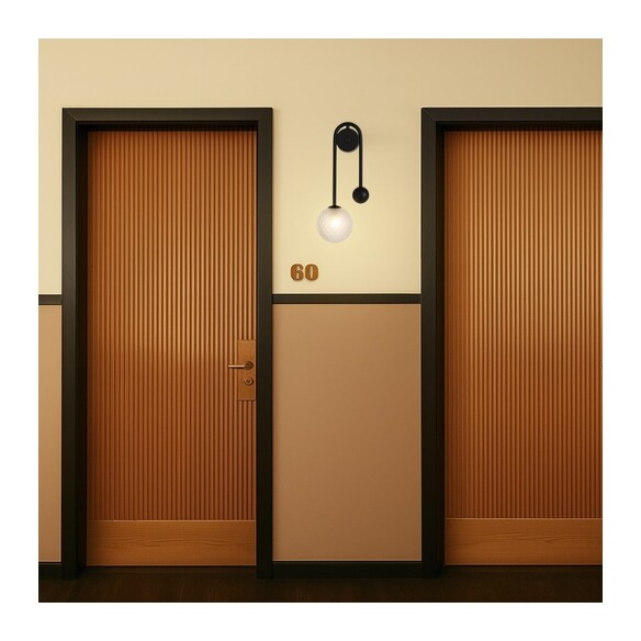 C FELTON WBA-BK - C FELTON WBA-BK Wall Light 6W G9C FELTON WBA-BK