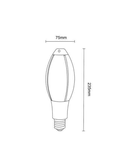 ELLIP02 - ELLIP LED Elliptical GlobesELLIP02
