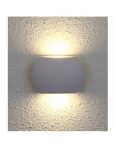 Remo 6.8W LED Up/Down Wall Light White Finish / Warm White - REMO2