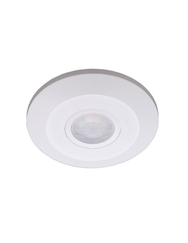 SENSOR Infrared Motion Ceiling S/M WH RND 3 Wire 360D (Det Dist 6m max) (I/Height 2.2-4M) OD115mm IP20 WTY 5YR