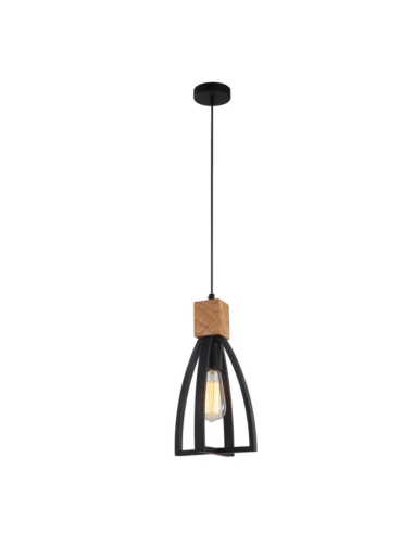 FARO1 - FARO Wood Convex Cone Pendant Lights