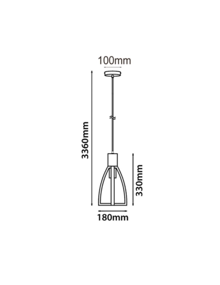 FARO1 - FARO Wood Convex Cone Pendant Lights - FARO1