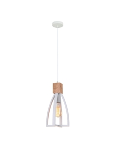 FARO2 - FARO Wood Convex Cone Pendant Lights - WhiteFARO2