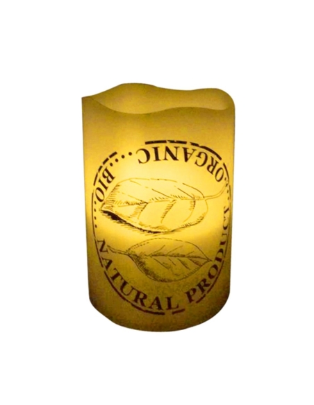 FLAMEWAX1 - FLAMEWAX LED Candle Replica Wax Table Pillar Tea Light