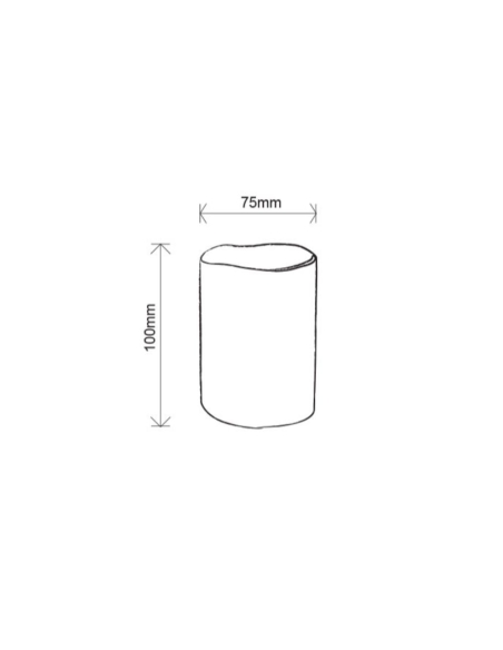 FLAMEWAX1 - FLAMEWAX LED Candle Replica Wax Table FLAMEWAX1