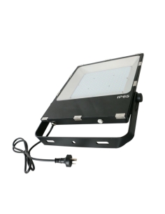 High Output 150W LED Flood Light Black / Cool White - FLOOD22