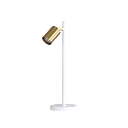 SL98741SW - PONTE 1 Light White and Satin Brass SL98741SW