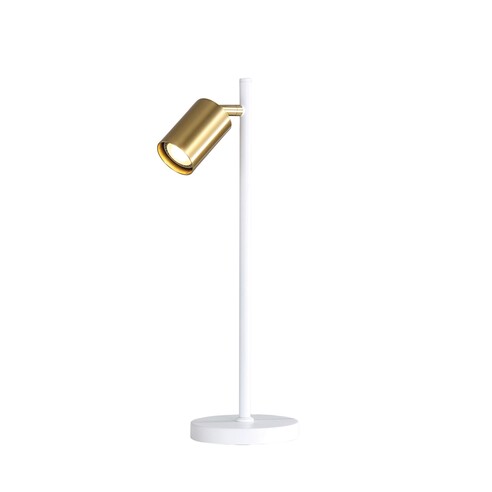 SL98741SW - PONTE 1 Light White and Satin Brass SL98741SW