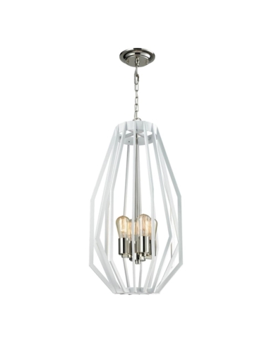 GAMBA4 - GAMBA Industrial White Rustic Narrow GAMBA4
