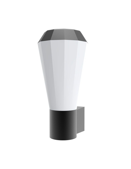 GEB1 - GEB Exterior LED Dark Grey Tapered Surface Mounted Wall Light IP54