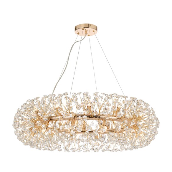 LERIDA PE24-CH - 24 Light Pendant - Chrome
