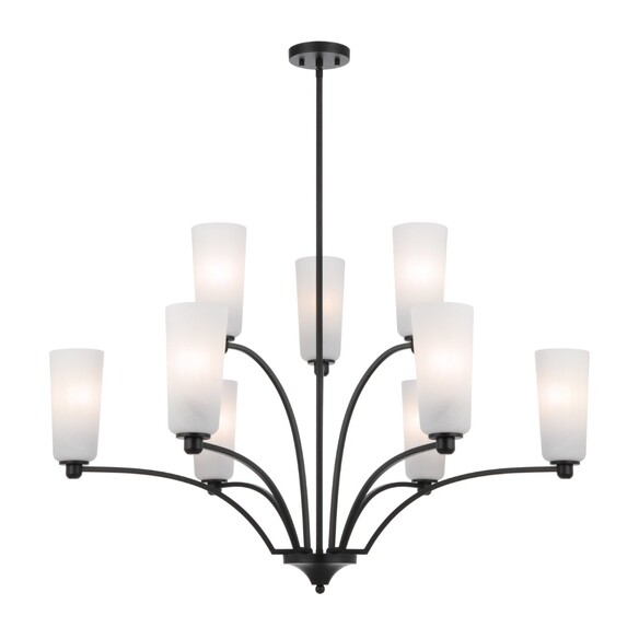 BREVAN PE9-AGMB - 9 Light Pendant - Antique GoldBREVAN PE9-AGMB