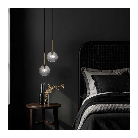 GASTON PE2-AGCLP - 2 Light Pendant Antique Gold - GASTON PE2-AGCLP