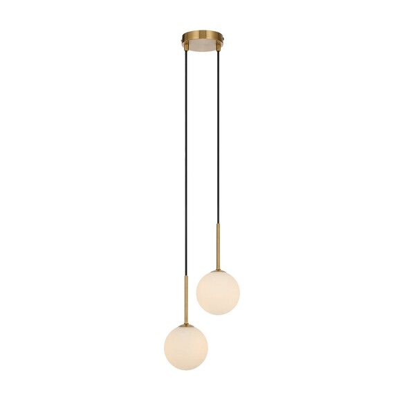 GASTON PE2-AGCLP - 2 Light Pendant Antique Gold - GASTON PE2-AGCLP