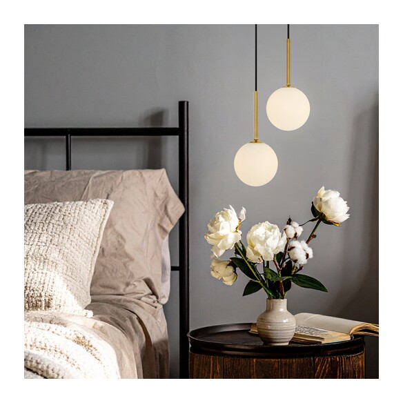 GASTON PE2-AGCLP - 2 Light Pendant Antique Gold - GASTON PE2-AGCLP